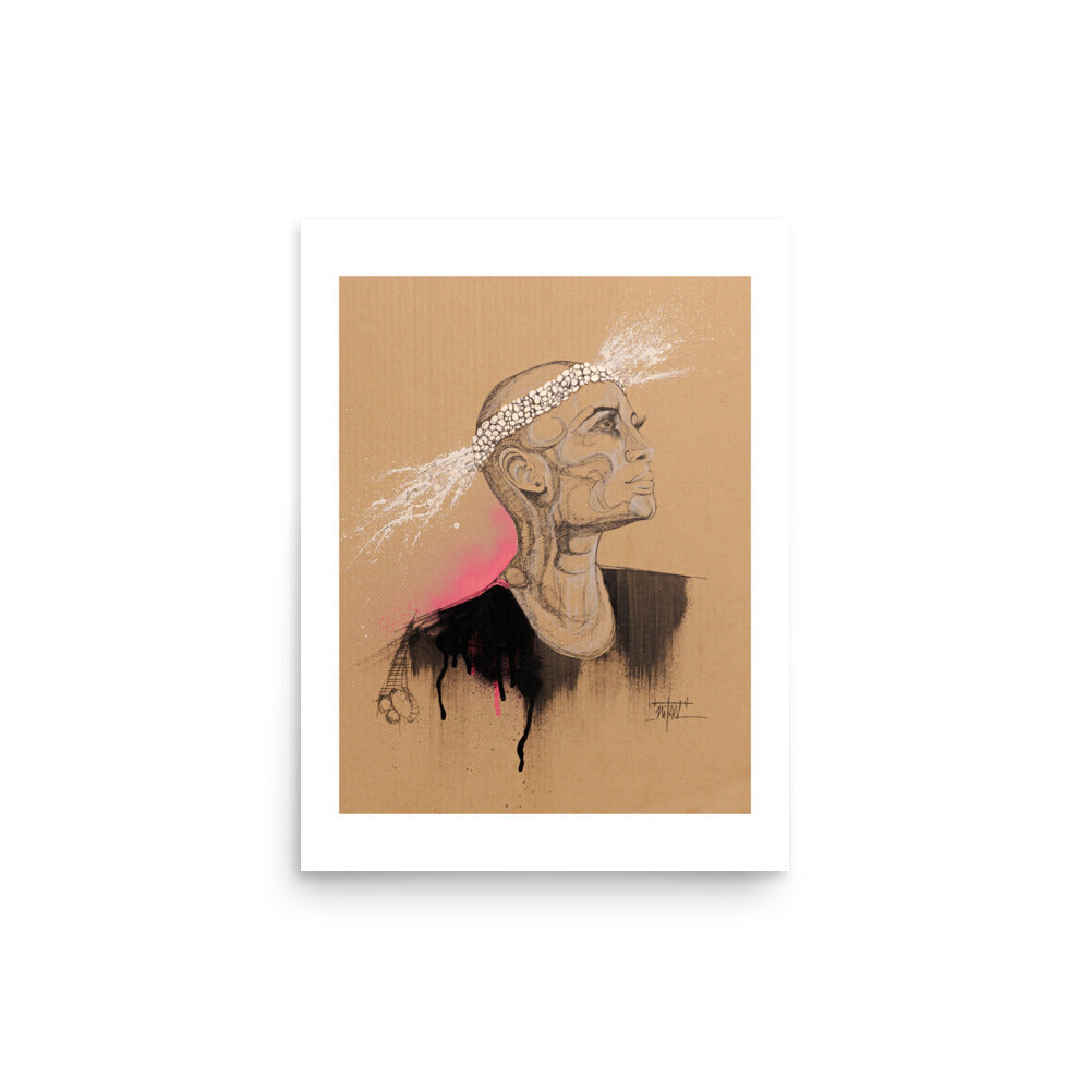 Original Matte Print: 'Afrikan Lien'  - Poster