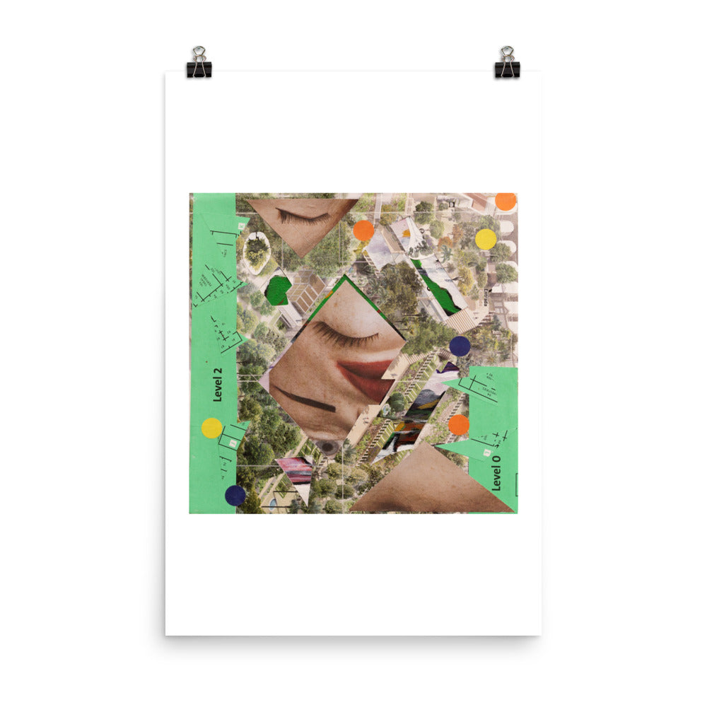 Original Matte Print: 'Garden My Soul' - Poster