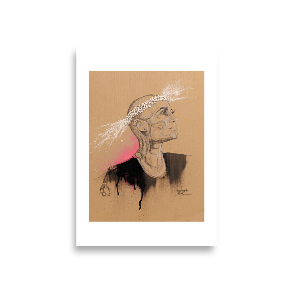 Original Matte Print: 'Afrikan Lien'  - Poster